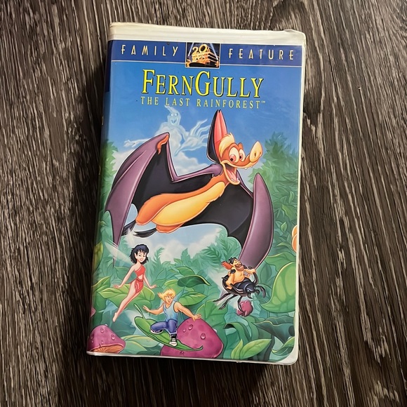 Media Ferngully The Last Rainforest Vhs Poshmark